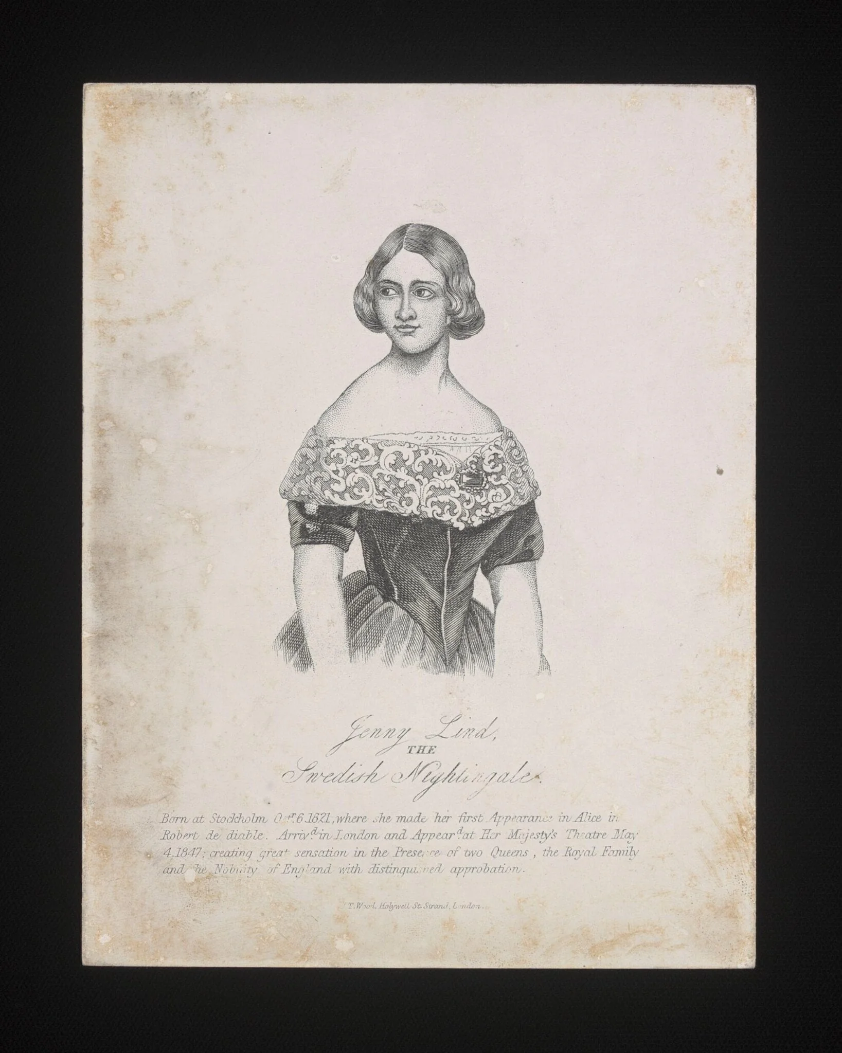 Jenny Lind, the Swedish Nightingale