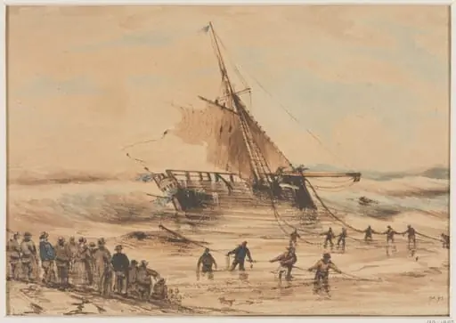 Wreck of a Fishing Boat