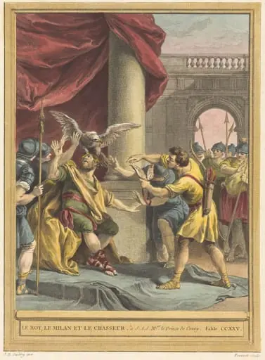 Le roi, le milan, et le chasseur (The King, the Kite, and the Hunter)