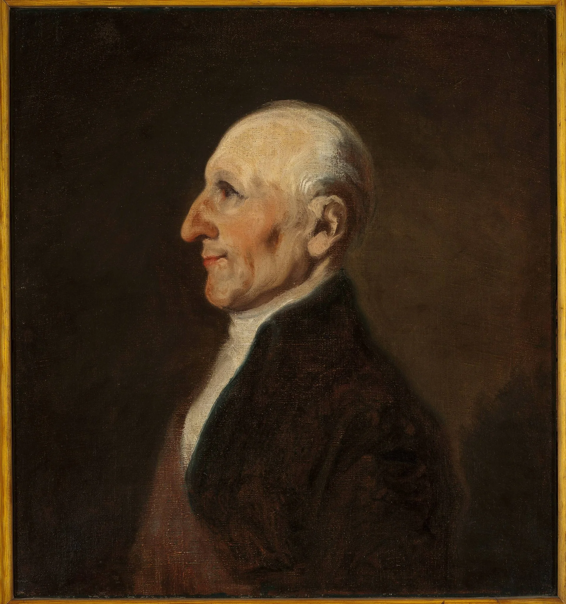 Portrait of the artist’s father, by Piotr Michałowski, oil, 1837