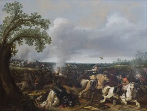 King Gustav II Adolf of Sweden at the Battle by Lützen November 16th, 1632