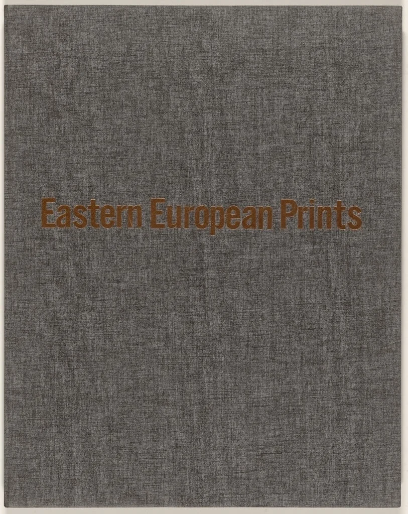 Untitled, by Ion Bitzan, Marcel Chirnoaga, Arnold Gross, Jiří John, Béla Kondor, Danuta Leszczynska-Kluza, Ryszard K. Otreba, Jaroslav Šerých, Marjan Pogačnik, Various Artists Janez Bernik, ink, 1968