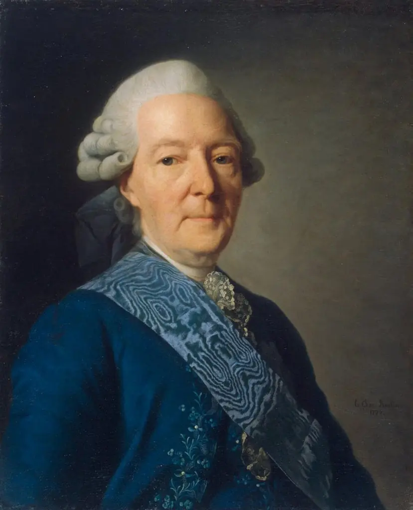 Portrait of Ivan Ivanovich Betskoi