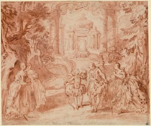 The Divertissement from Voltaire's "La princesse de Navarre"