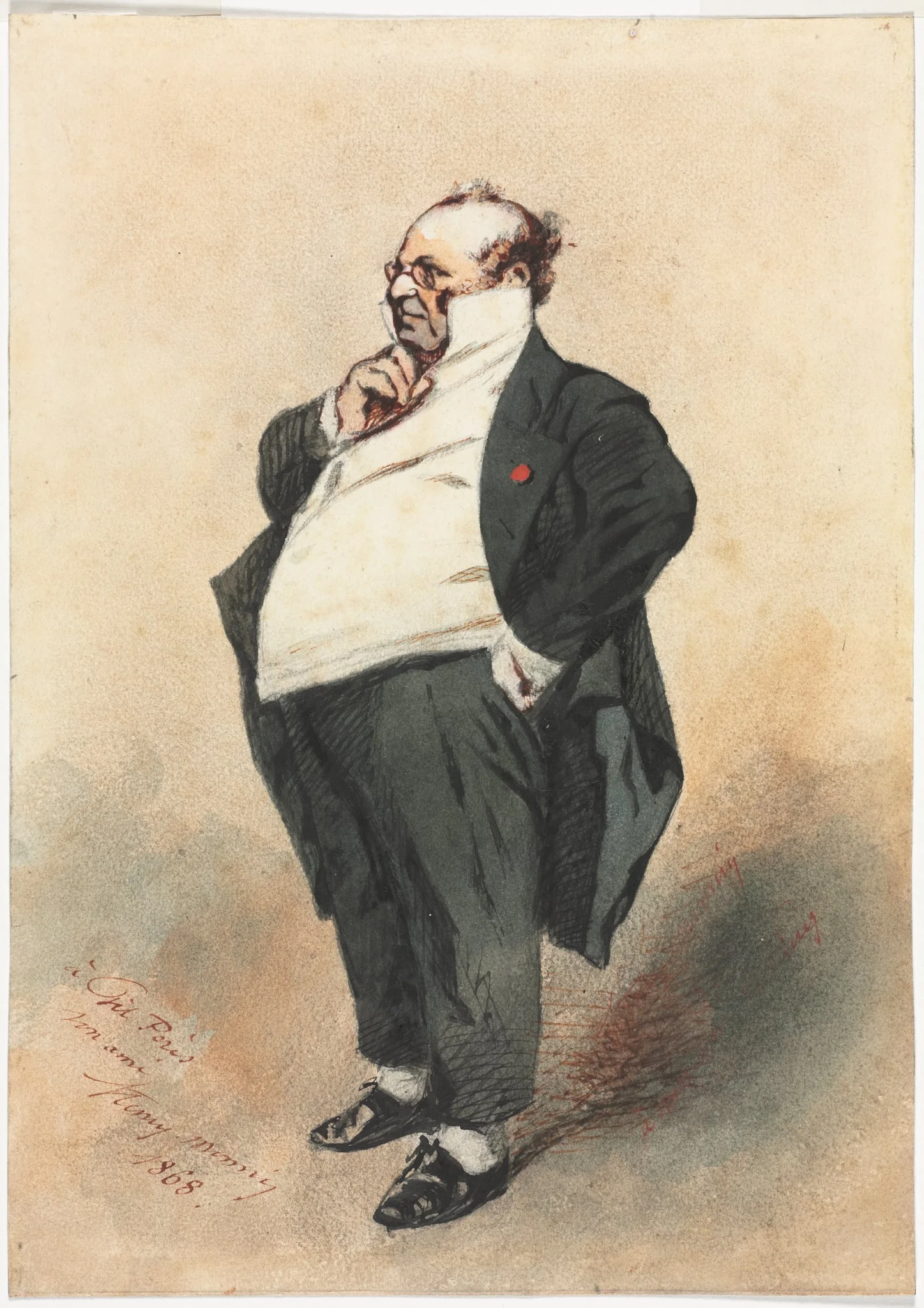 Joseph Prud'homme Standing