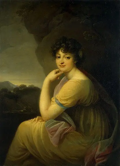 Portrait of Yekaterina Bakunina