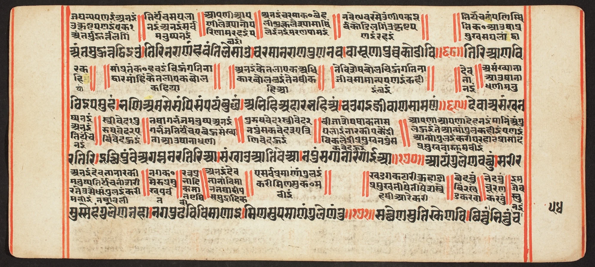Tantric Manuscript, "Sangrahani Sutra", by Unknown, unspecified