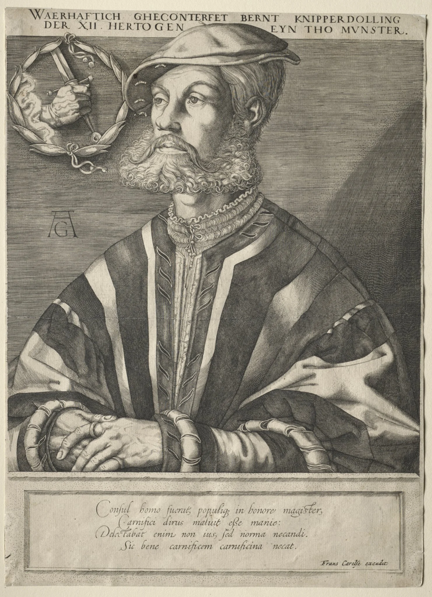 Portrait of Bernard Knipperdolling