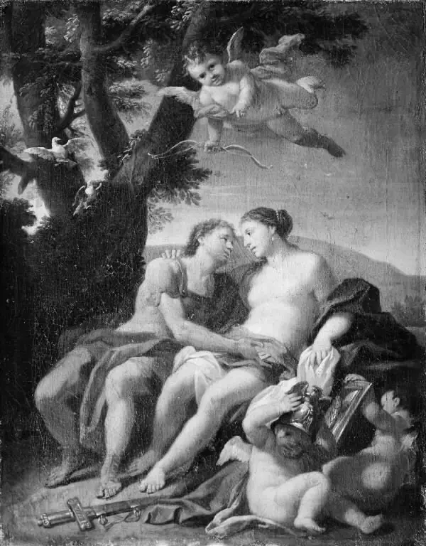 Mars, Venus og Amor