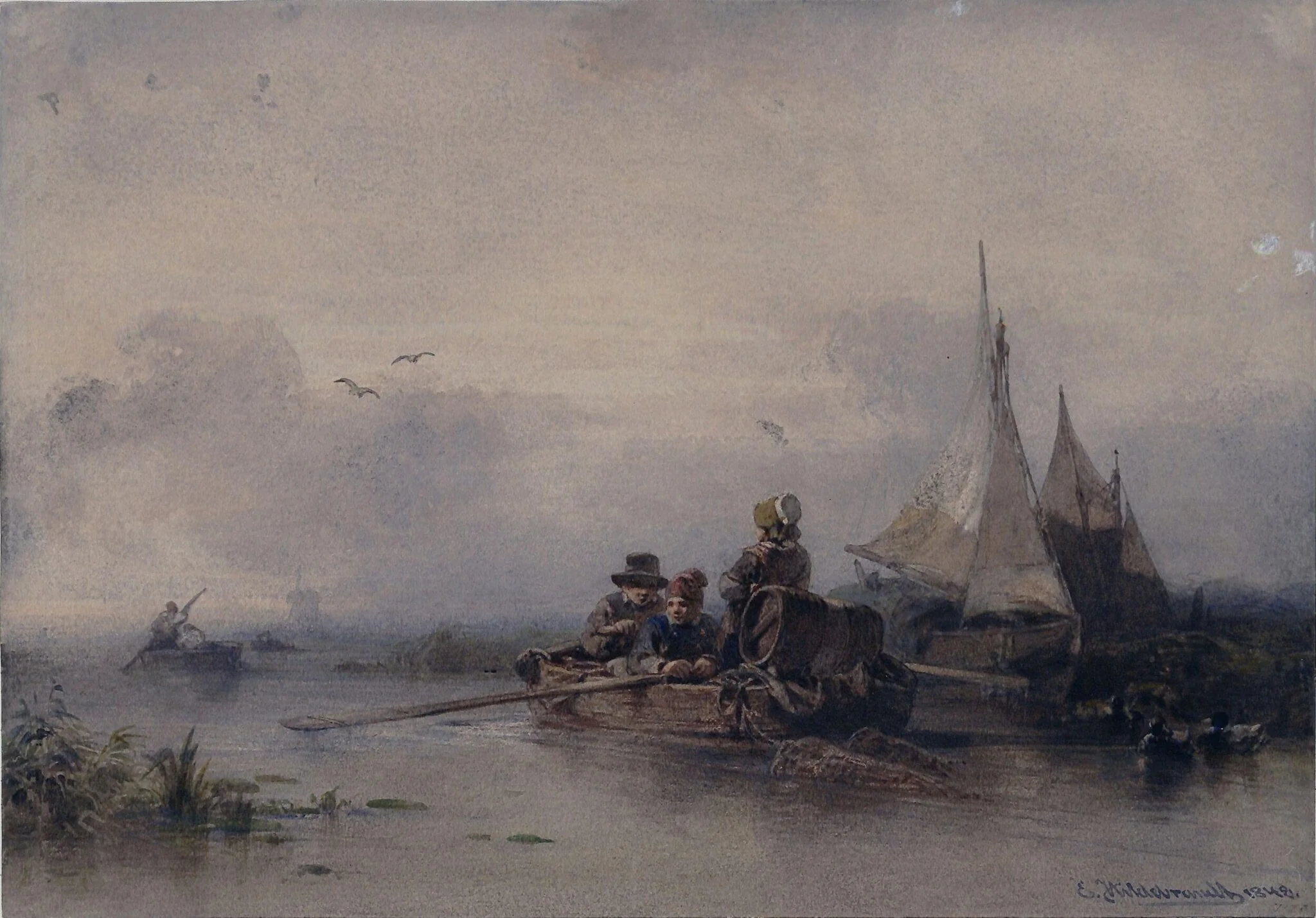 Dutch river scene