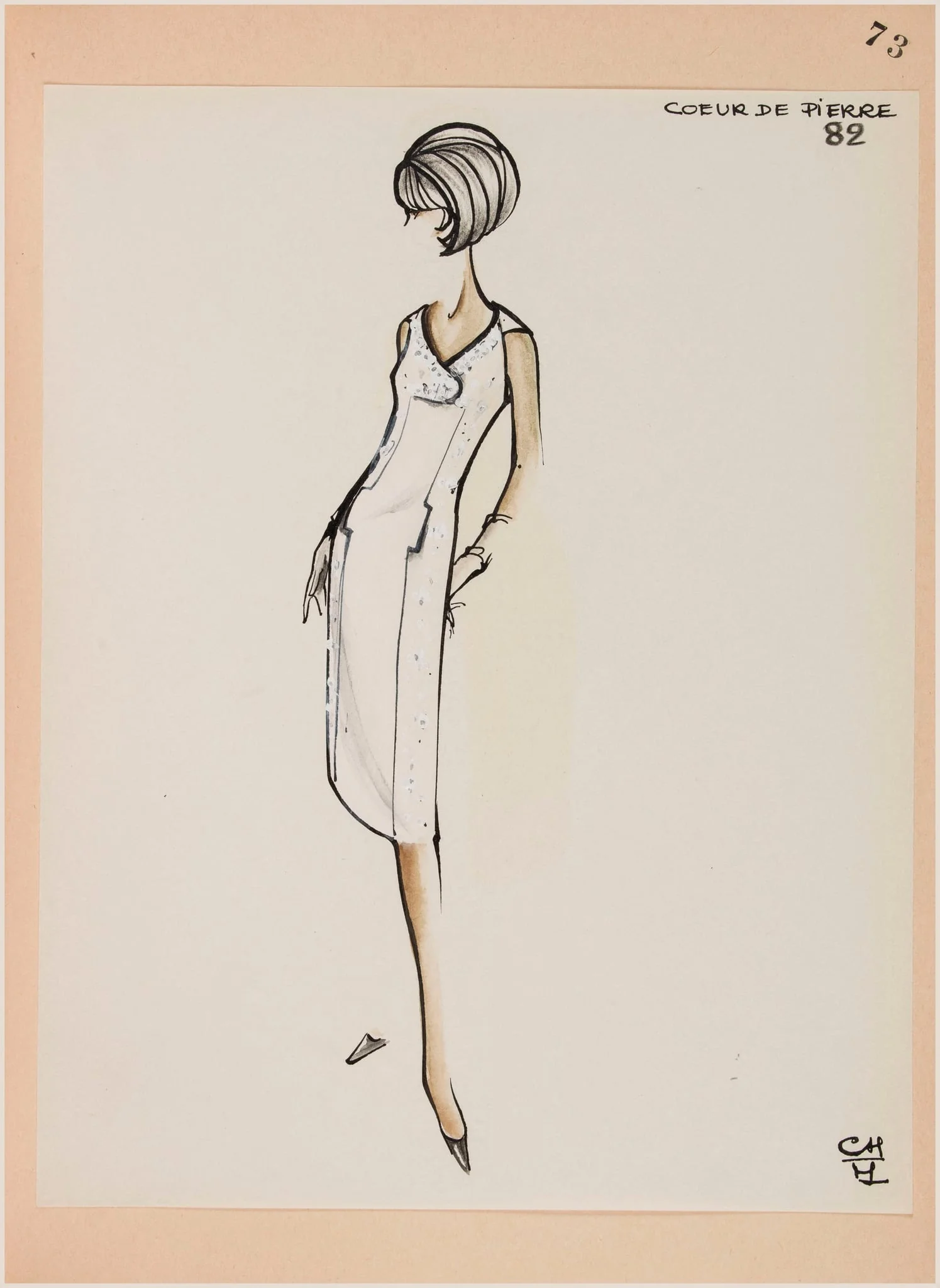 Coeur de Pierre, by Carven, 1963