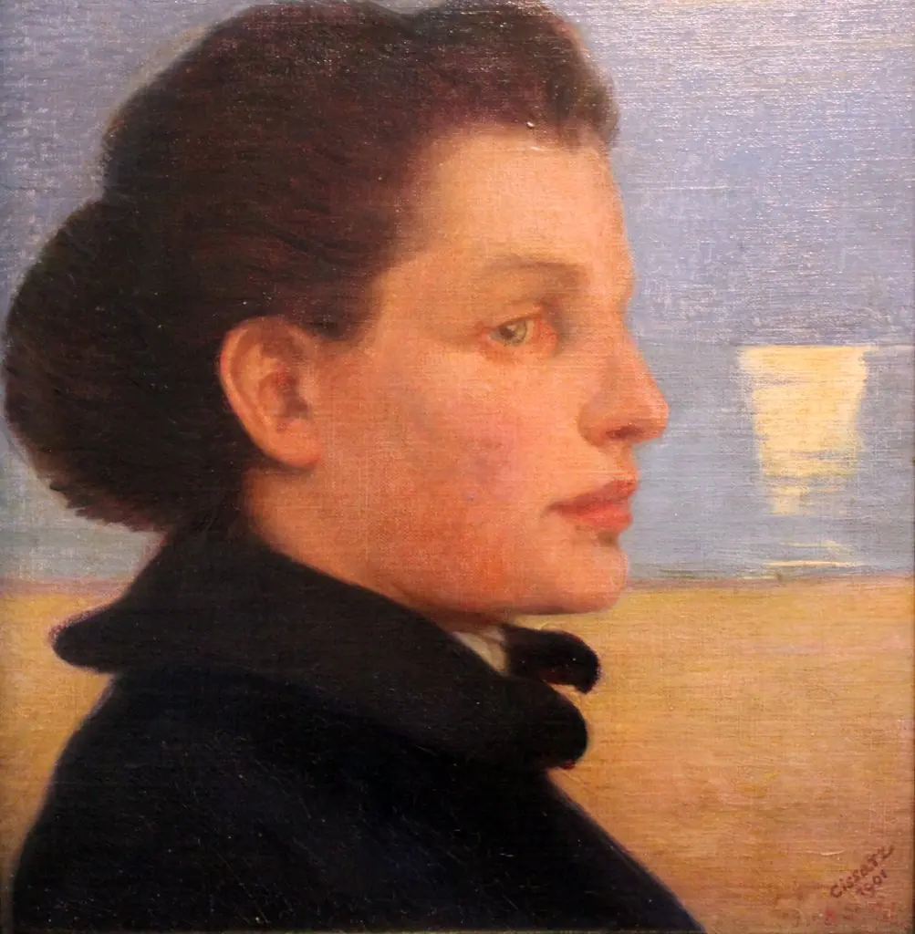 Portait of a Woman by the Sea