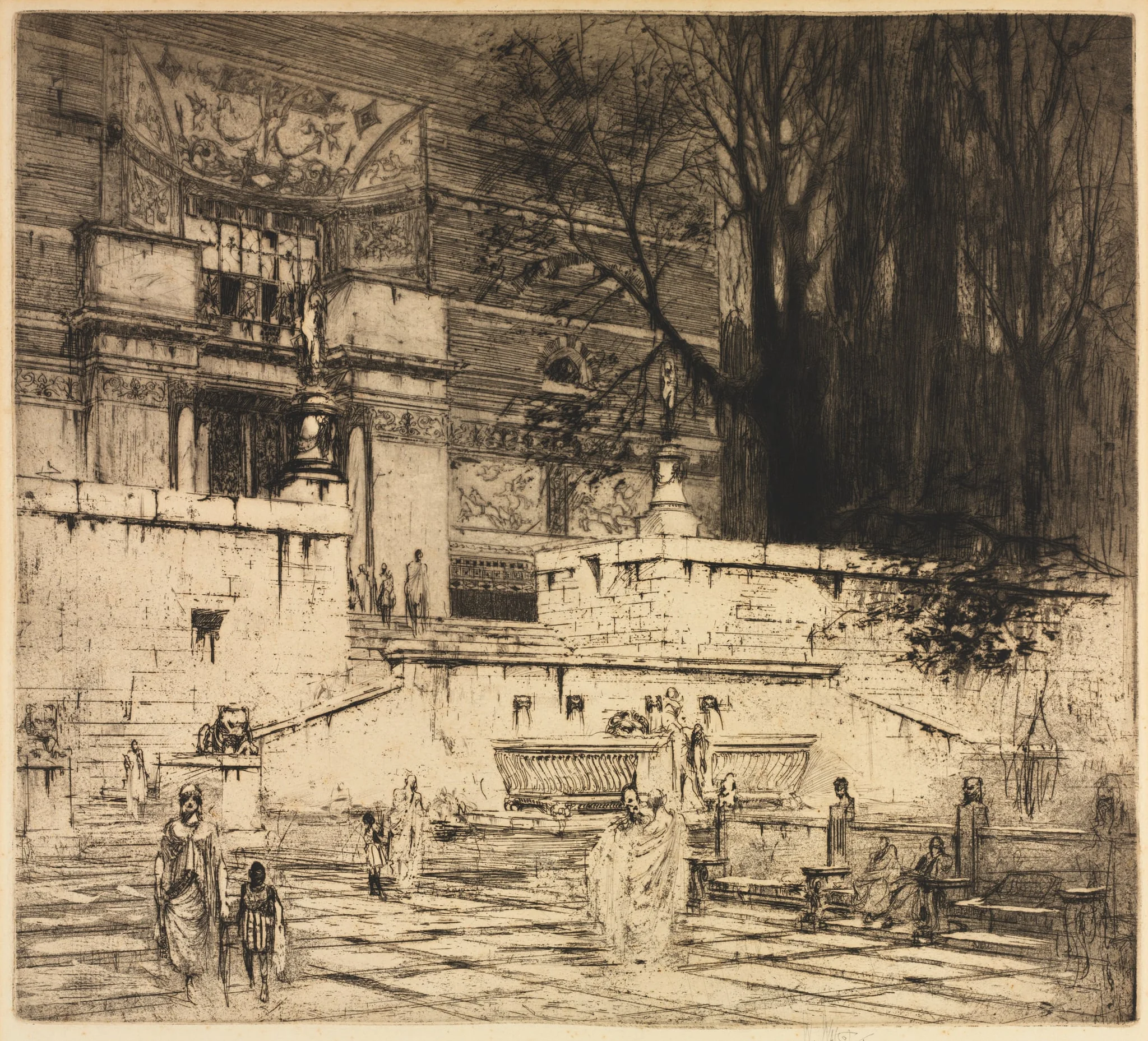 The Days of Ancient Rome: At the House of a Patrician, by William Walcot, 1913
