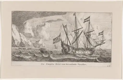 The "Zwarte Beer" (Black Bear), a Dutch Greenlander