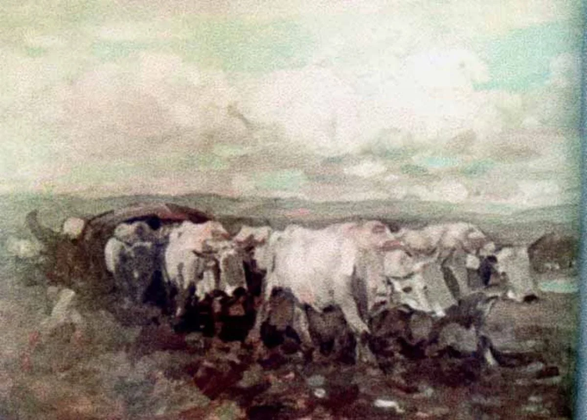 Drum greu, by Nicolae Grigorescu, unspecified