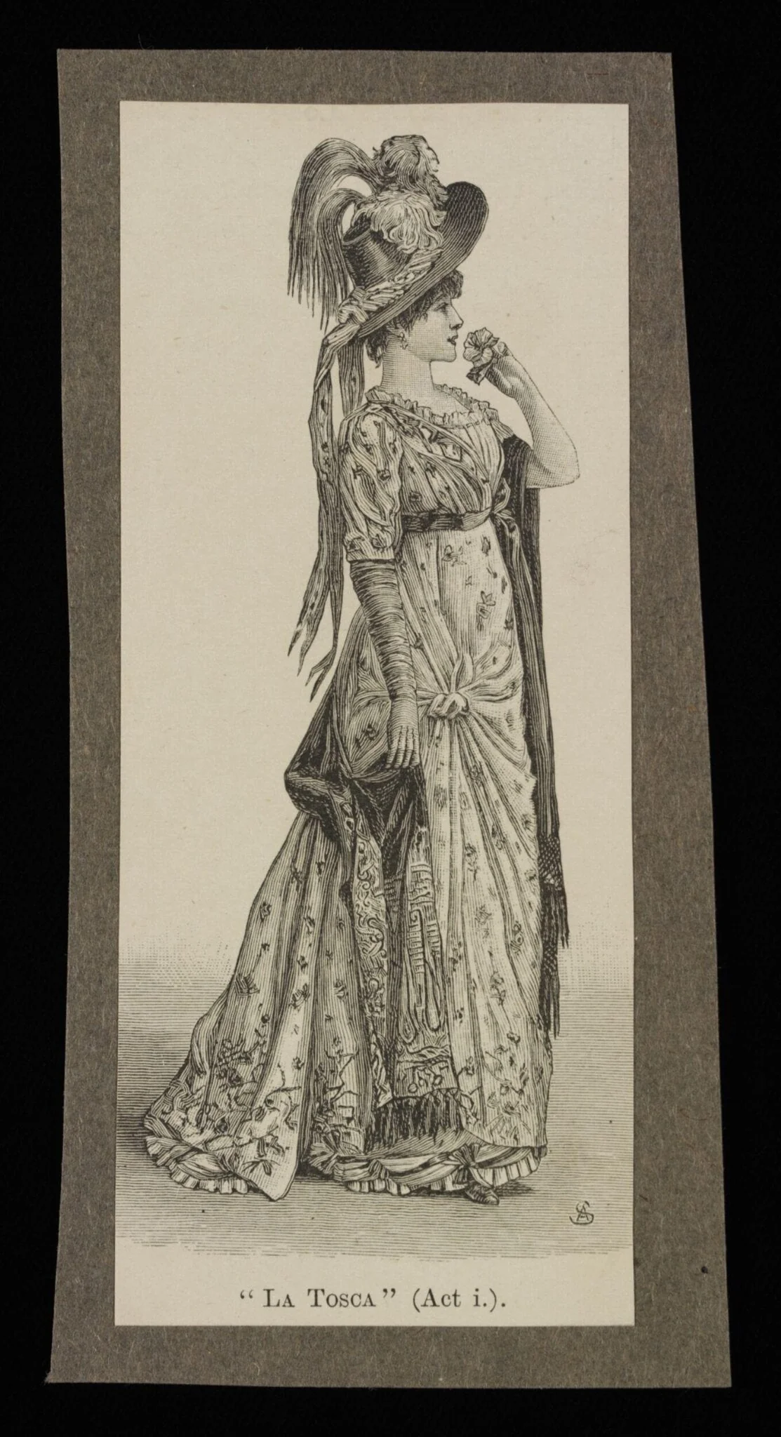 La Tosca, by Unknown, 1888