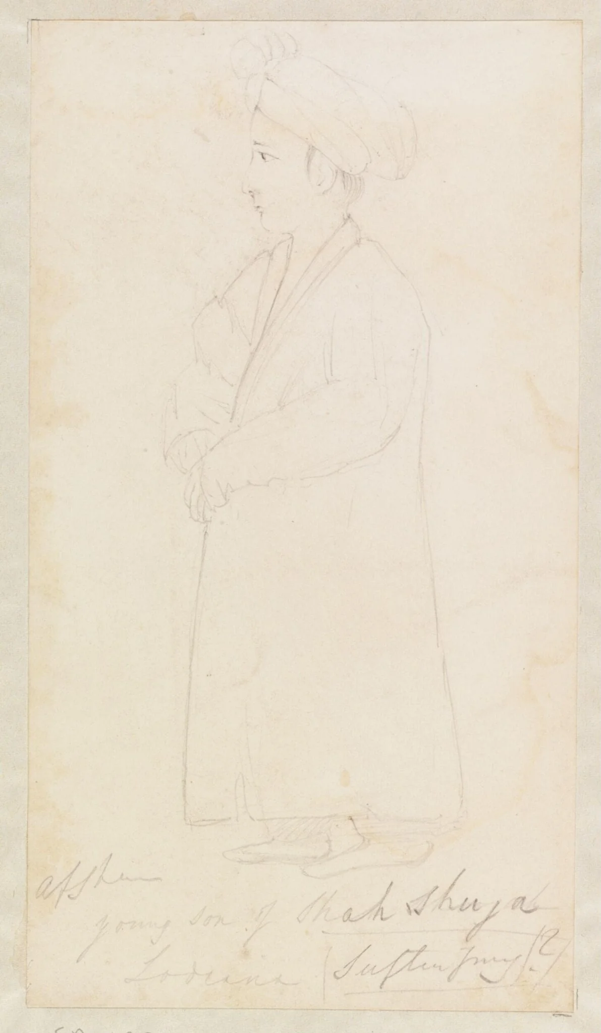 Young son of Shah Shuja Lodiana