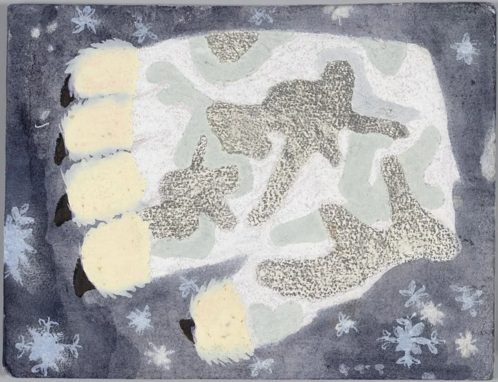 Untitled, by Tyson Reeder, gouache, 2003