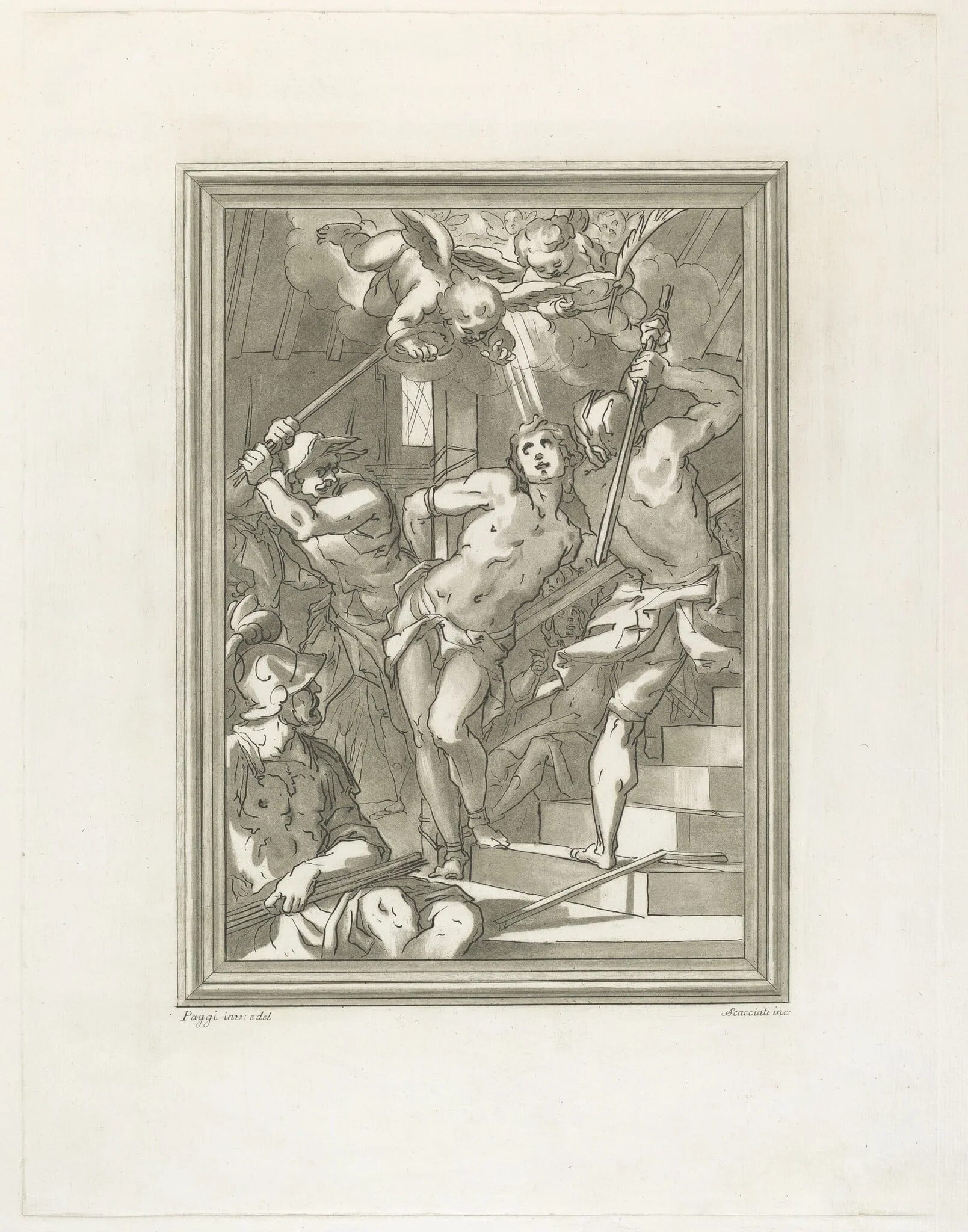 Flagellation of a Saint