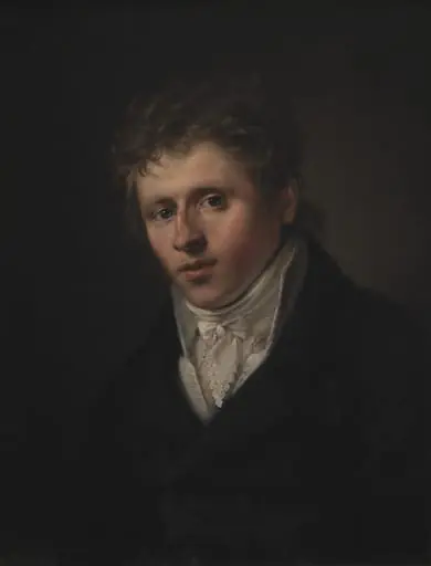 Portrait of the painter Johan Christian Dahl
