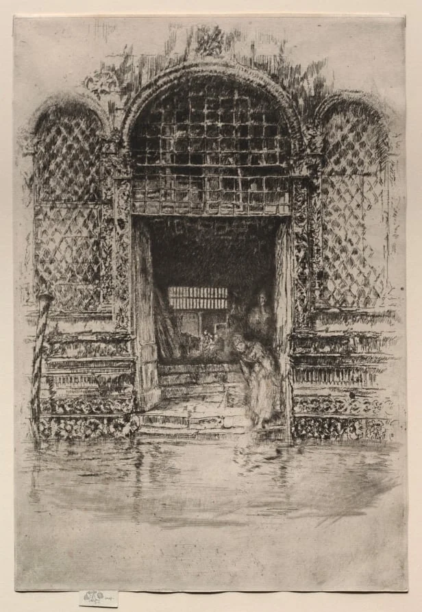 The Doorway, by James McNeill Whistler, 1880
