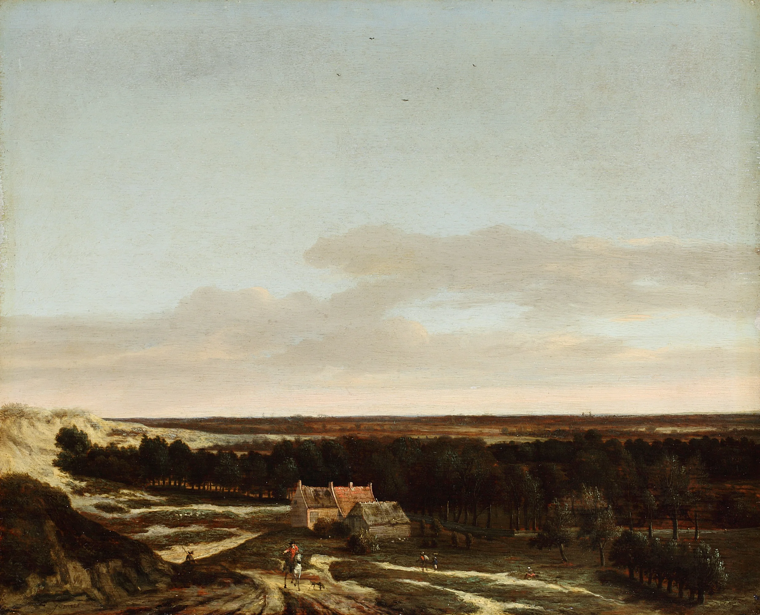 Dune Landscape with a Farmstead