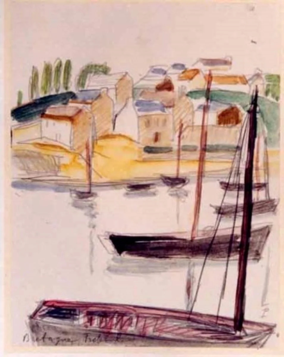 Tréboul, by Theodor Pallady, unspecified, 1928