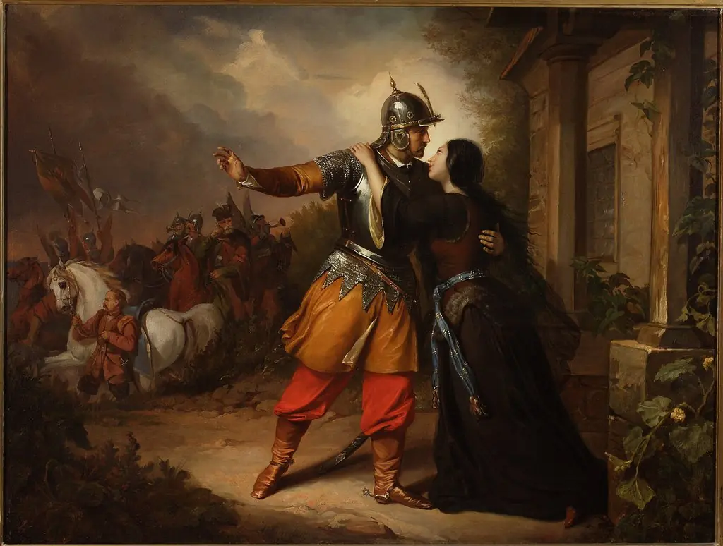 Wacław's farewell to Maria