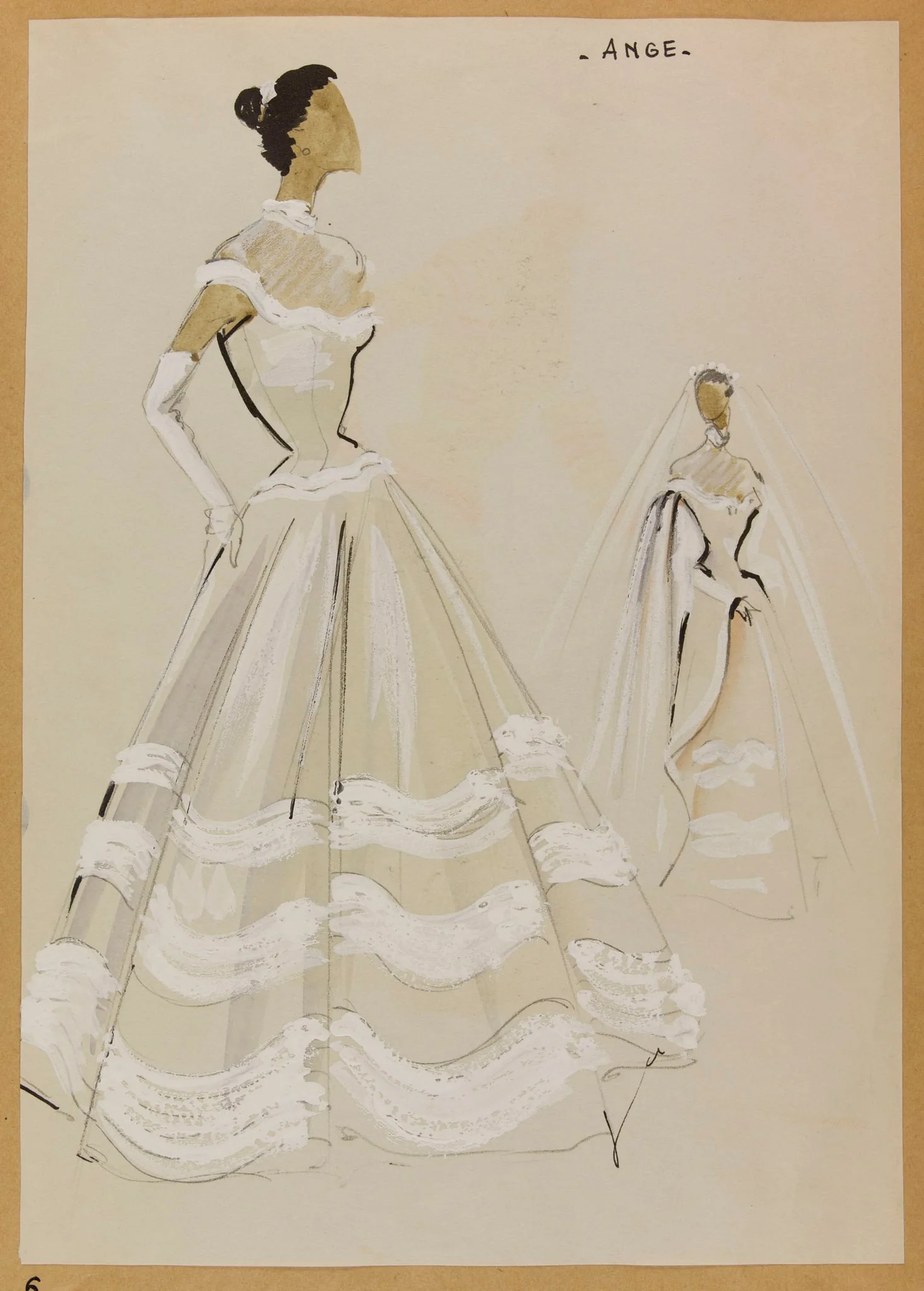 Ange, by Marie-Louise Carven, 1952