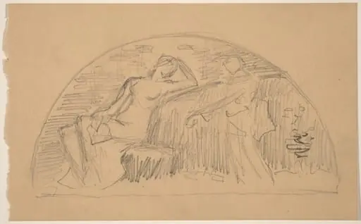 Study for a Lunette