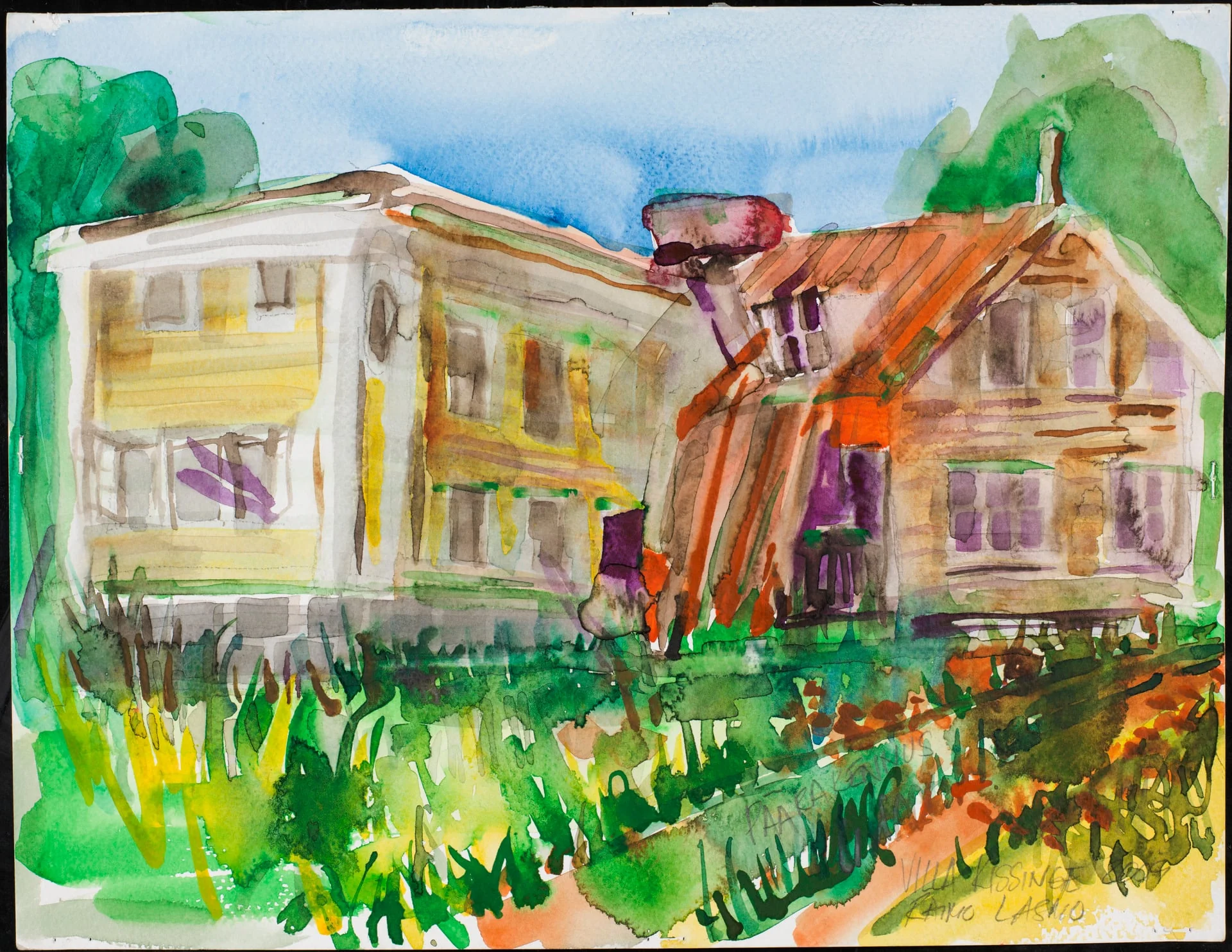 Villa Kissinge, päärakennus
