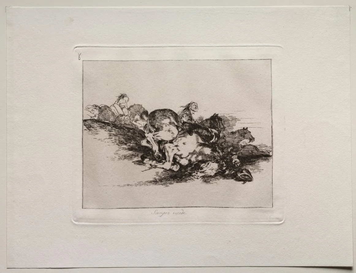 The Horrors of War:  It Always Happens, by Francisco Goya, 1815