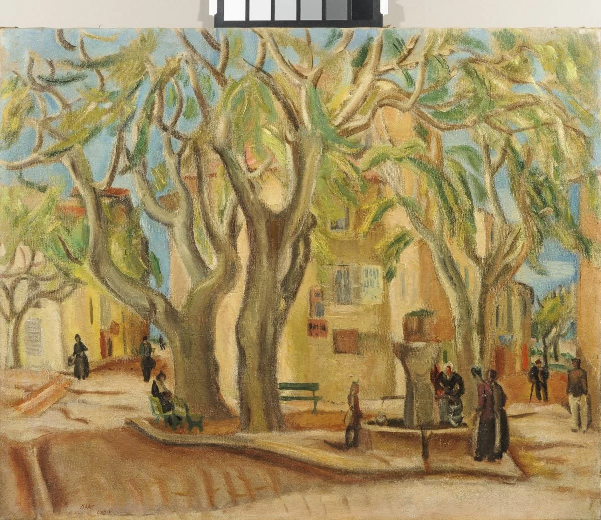 Fântână veche la Cassis, by Iosif Iser, unspecified, 1922