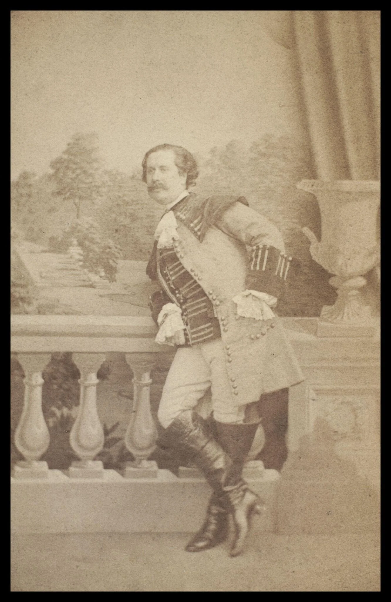 Guy Little Theatrical Photograph, by Henry Rigge, photographic, 1850