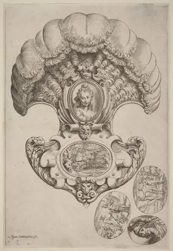 A Headpiece in the Form of a Fan