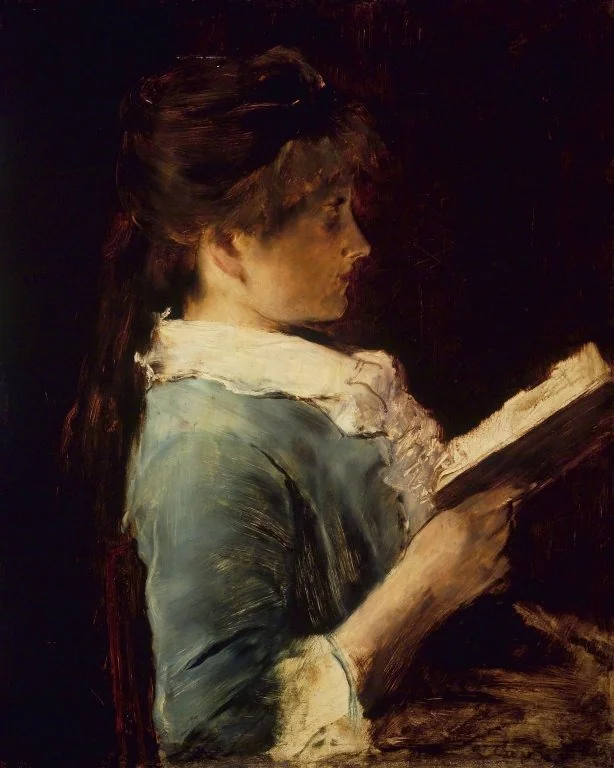 A Study for "Paradise Lost, by Mihály Munkácsy, oil, 1900