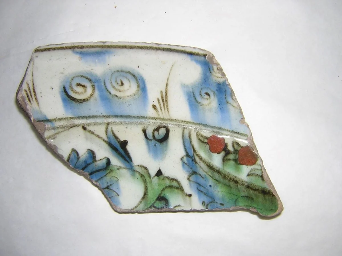 Farfurie (fragment), by Unknown, 1350