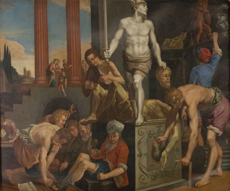A Sculptor's Studio
