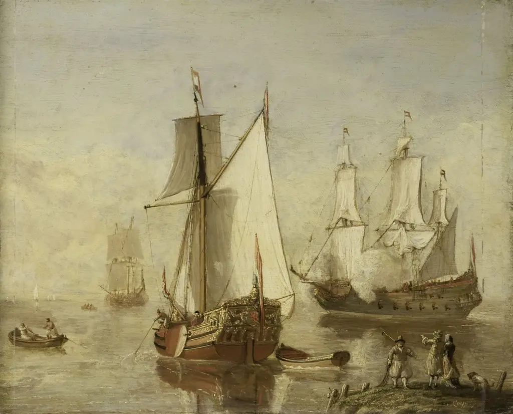 Speeljacht (Pleasure Yacht) and Warship
