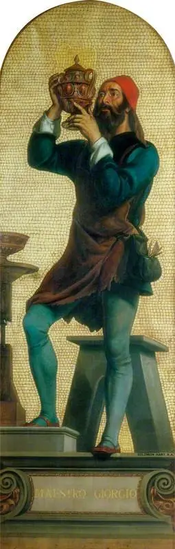 Maestro Giorgio of Gubbio (1465/1470–1555) (design for a mosaic in the Victoria and Albert Museum)