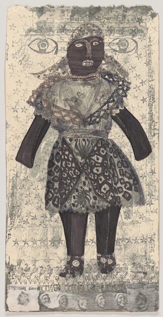Untitled, by Betye Saar, graphite, 1972