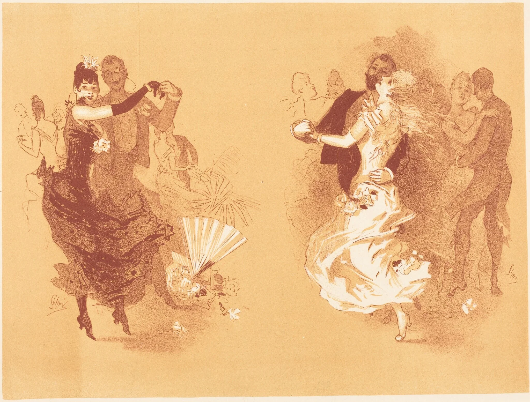 Waltz of the Blonde and Waltz of the Brunette