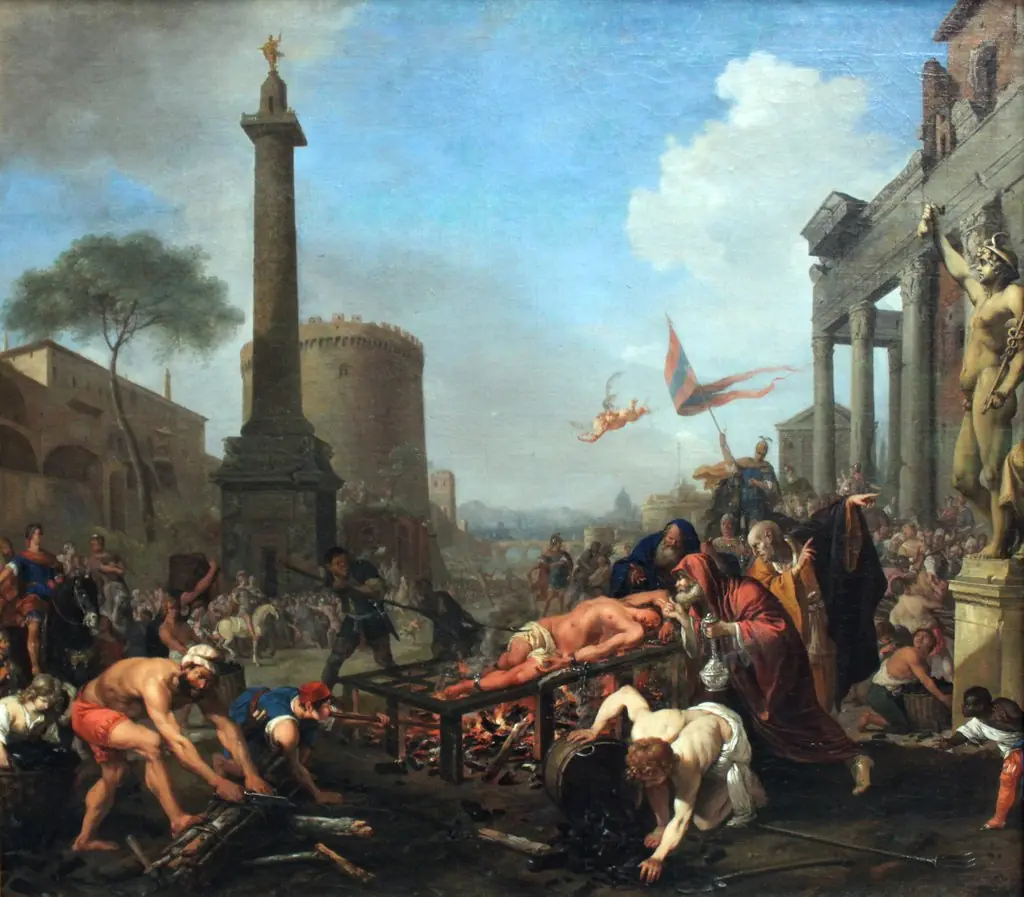 The Martyrdom of St. Laurence