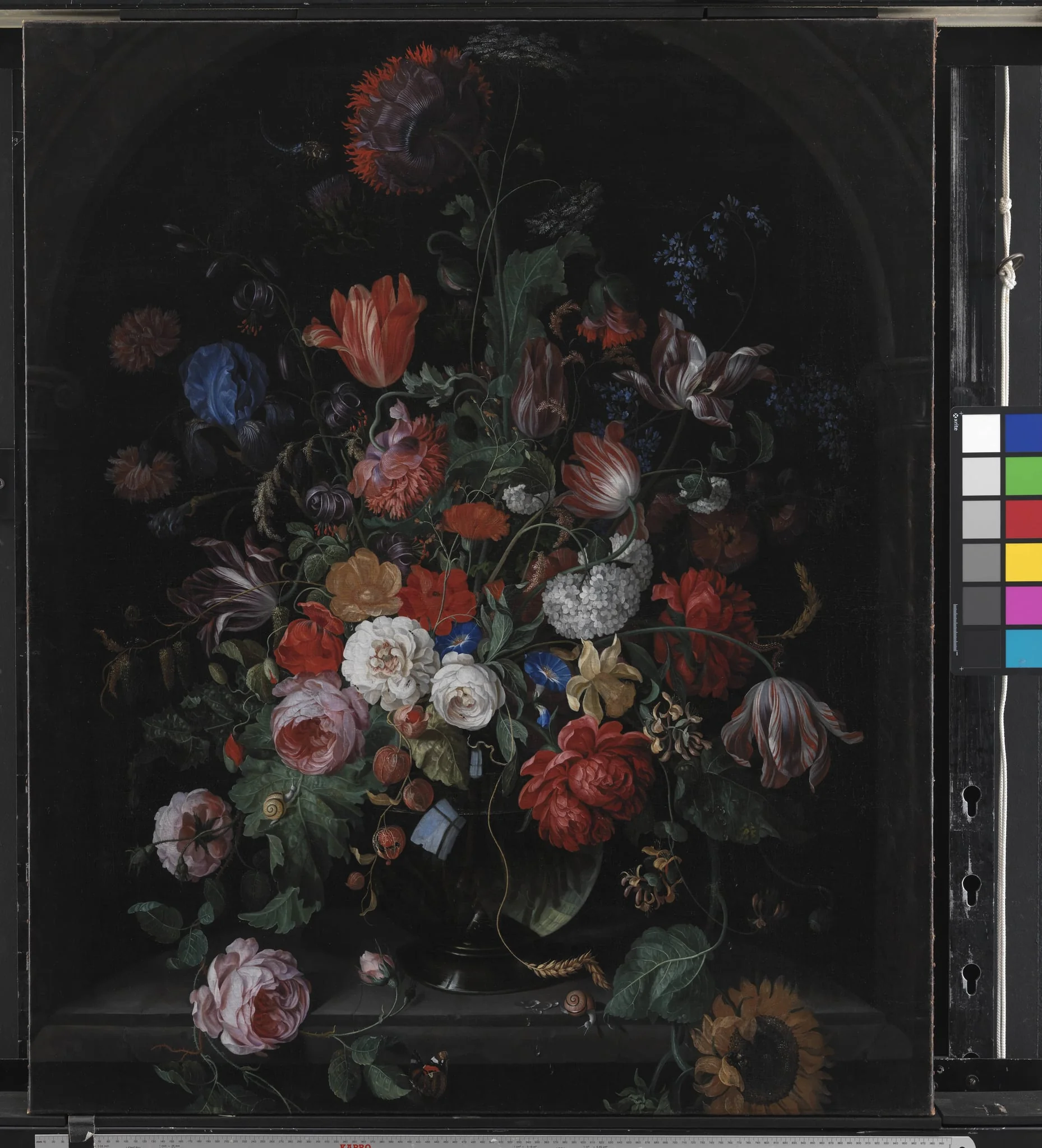 Flower Piece, by Unknown, 1750