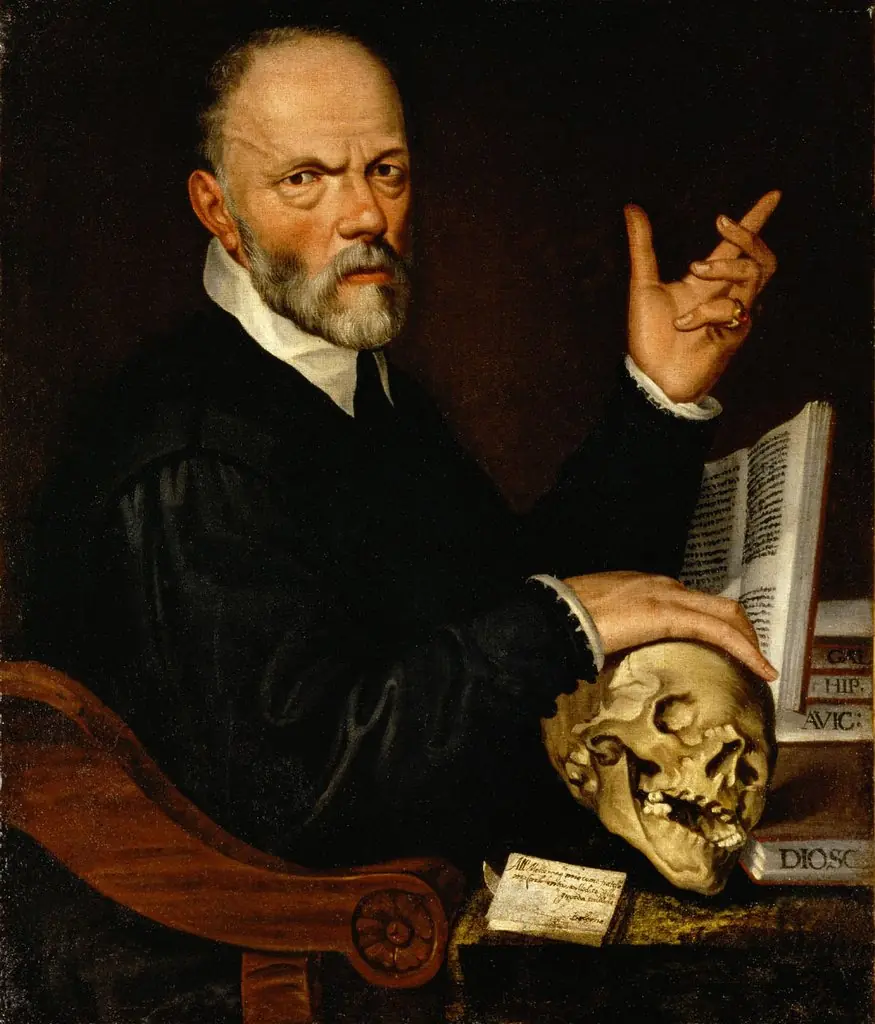 Portrait of the physician Carlo Fontana