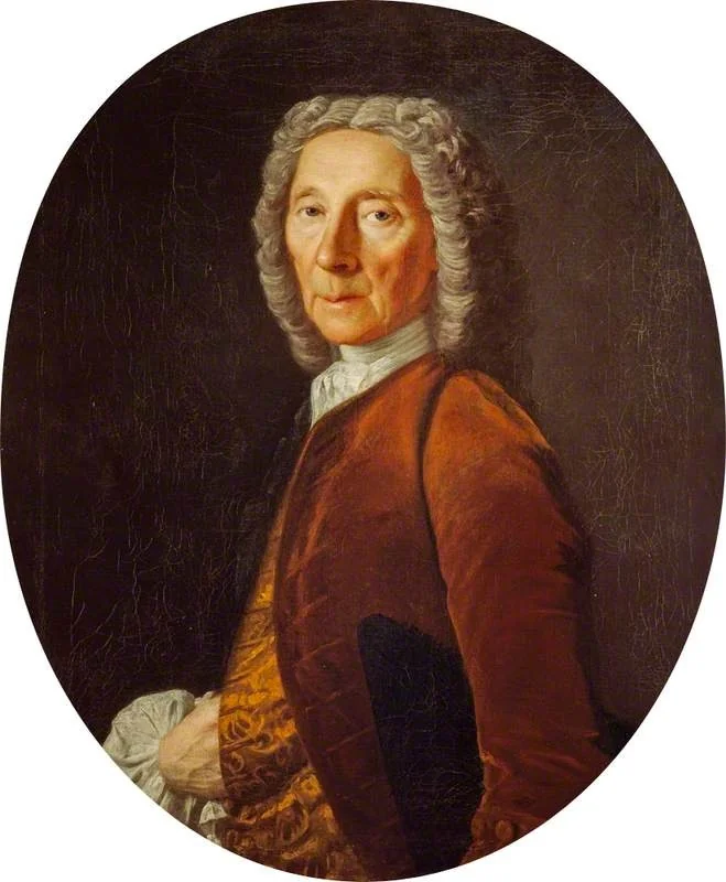 Sir Peter Halkett Wedderburn, 1st Bart of Pitfirrane and Gosford (c 1659 - 1746), by Allan Ramsay, oil, 1746