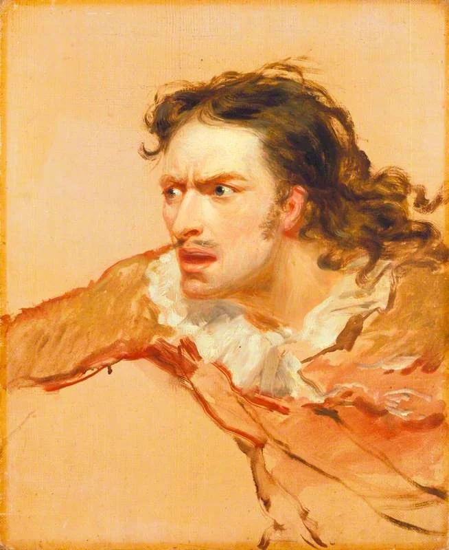 Edmund Kean (1787–1833), as Sir Giles Overreach in 'A New Way to Pay Old Debts' by Philip Massinger, by George Clint, oil, 1820