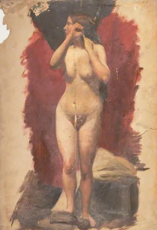 Life Study: Standing Female Nude