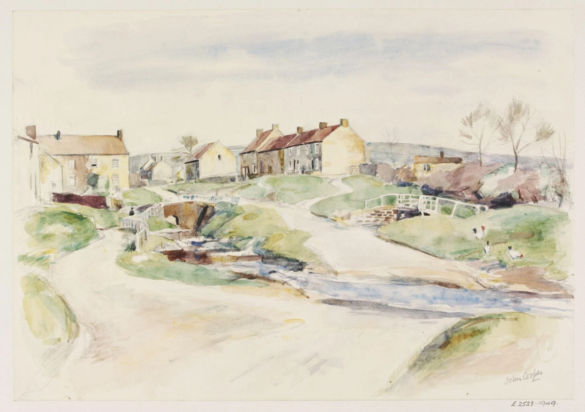 The lower ford, Hutton-le-Hole