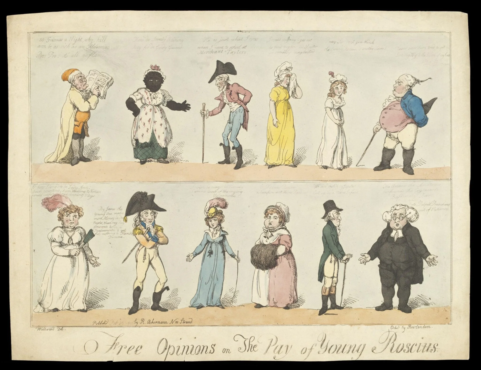 H Beard Print Collection, by George Moutard Woodward, 26